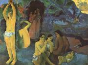Paul Gauguin Where do we come form (mk07) oil painting artist
